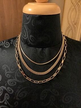 J Crew Gold Necklace
